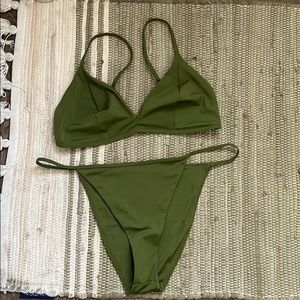 Parade Triangle Bikini Top, Cheeky Bikini Bottom